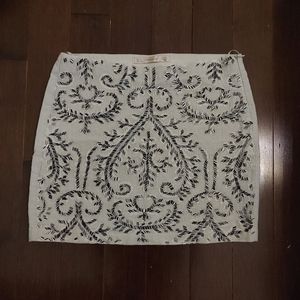 ZARA Beaded Mini Skirt Size S